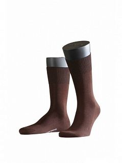Шелковистые носки с приятным блеском Falke 14684 Firenze SO (муж.) Коричневый (5930)