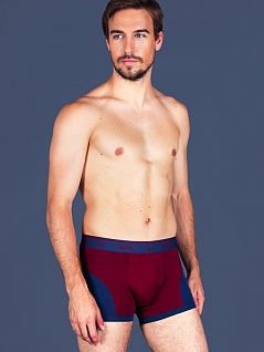 Боксеры на резинке с логотипом LTB3307 Sis бордовый