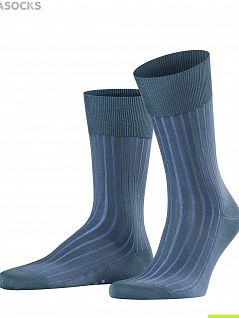 Стильные носки с усиленной пяткой Falke 14648 Shadow SO Синий