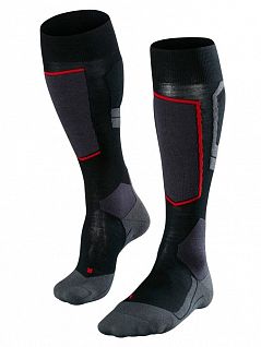Спортивные гольфы из шерсти Falke 16554 SK4 Wool (муж.) Черный 3010
