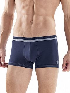Укороченные мужские трусы-боксеры синего цвета BlackSpade For Everyday b9326 синий