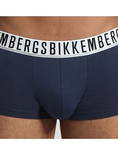 Набор хипсов с двойным гульфиком синего цвета (2шт) Bikkembergs RTBKK1UTR01BI/2
