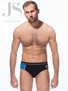 Эластичные слипы в спортивном стиле Enrico Coveri JSES 1670 slip nero