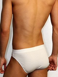 Мужские трусы слипы белого цвета Doreanse Cotton Collection 1009c02 распродажа