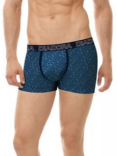Стильные мужские трусы боксеры Diadora DIB05879S джинс (denim)