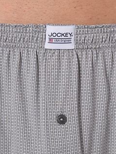 Свободные трусы на эластичной резинке Jockey 305300H (муж.) Серый D04