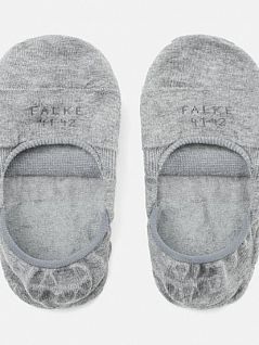 Подследники выполненные из лёгкой хлопковой ткани с эластаном Falke 14624 Family step NEW (муж.) Серый (3390)