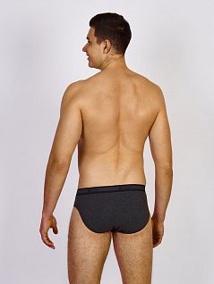 Брифы на плоской пришивной резинке (2шт) Cotonella DT2383Том Nero