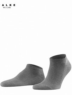 Короткие носки из экологически чистого хлопка FALKE 14612 Family SN (муж.) Серый (3390)