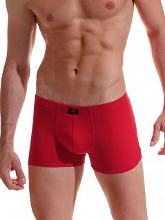 Яркие боксеры на комфортной резинке Jolidon DTТн10бл Red