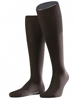 Мужские теплые гольфы из шерсти мериноса Falke 15435 Airport (муж.) Коричневый 5930