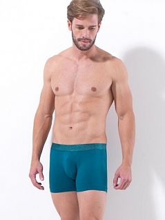 Эластичные мужские трусы боксеры зеленого цвета BlackSpade For Everyday b7272 Green