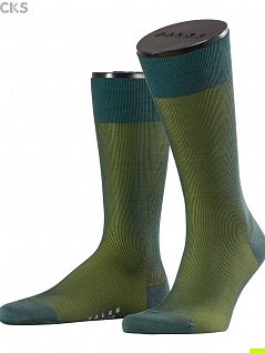 Носки с терморегуляцией из шерсти Burlington 13189 Fine S Wool SO Зеленый