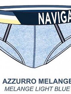 Эластичные мужские брифы Navigare 707Z голубой (azzurro)