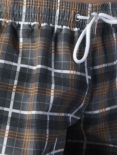 Плавательные шорты с боковым и задним карманом на липучке Olaf Benz 104826премиум Серый