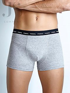 Мужской комплект стильных боксеров PRIMAL JSPRIMAL B204 (3 шт.) boxer blu/grigio chiaro/jeans