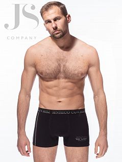 Комфортные боксеры в спортивном стиле Enrico Coveri JSEB 1674 boxer nero
