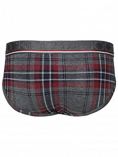 Мужские трусы в шотландскую клетку Jockey 151596H (муж.) Графитовый 952