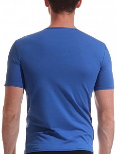 Футболка из хлопка и эластана Jolidon DTФМ12бл Blue