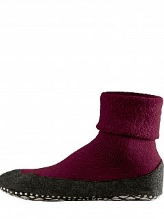 Теплые носки из мериносовой шерсти для оптимального термоэффекта Falke 16560 Cosyshoe (муж.) Бордовый (8596)