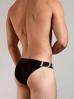 Мужские черные трусы танга с стильной резинкой Doreanse Classic Tanga 1331c01 распродажа