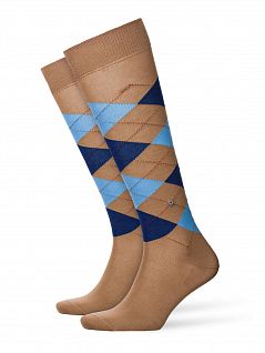 Элегантные гольфы из высококачественного хлопка Burlington 21782 Manchester KH (муж.) Бежевый 5066
