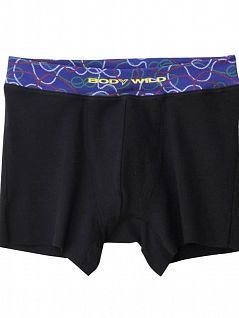 Мужские бесшовные брифы-боксеры черного цвета BODY WILD BWY370Fc97 черный