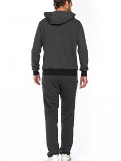 Толстовка с полноценным капюшоном PÊCHE MONNAIE №18 Антрацит