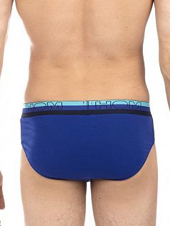 Мужские трусы-слипы синего цвета HOM BoxerLines 40c0451cV002c1