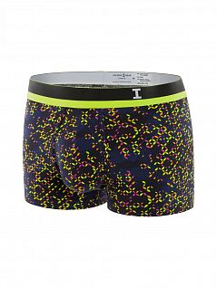 Невероятно мягкие боксеры с усиленной вставкой черного цвета I am what i wear FM-1208H53-F86