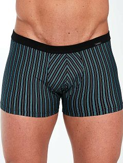 Шелковистые боксеры из модала и эластана Cornette BT-INFINITY Черный + бирюзовый