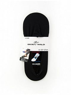 Следки мужские с 3D плетение BODY WILD BDF002c026 черный