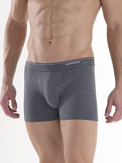 Комплект из 3 удобных мужских трусов боксеров (серый, синий, красный) BlackSpade TENDER COTTON b9670 распродажа