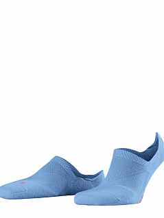 Спортивные следки с анатомической формой пятки и мыска FALKE 16601 Cool Kick IN Голубой 6534