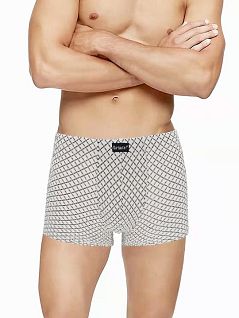 Комфортные боксеры на мягкой резинке GENTLEMEN DT7915гсТм Орнамент