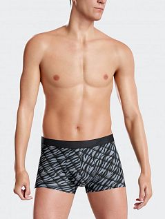 Стильные боксеры с фантазийным принтом серого цвета I AM WHAT I WEAR FM-1221M97-GN050
