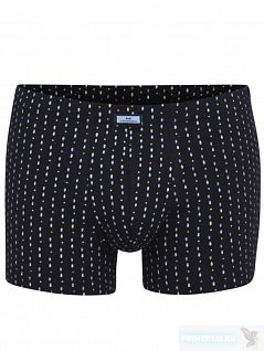 Эластичные боксеры из набивного хлопчатобумажного трикотажа GOTZBURG FG742976 Синий набивной