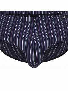 Тонкие брифы из хлопка и модала GOTZBURG FG742920/M-XXL Синий/Красный