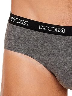 Классические мужские трусы-брифы из хлопка HOM 40c2467cV002c33