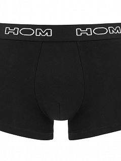 Классические боксеры из хлопка и эластана черного цвета HOM 40c1552cD007c1