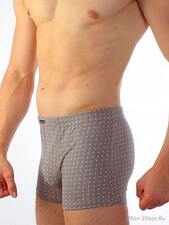 Классические серые короткие боксеры Gentlemen SIGS7301