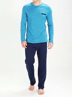 Комплект из брюк и футболки с длинным рукавом 100% хлопка HOM 40c0797c00BI