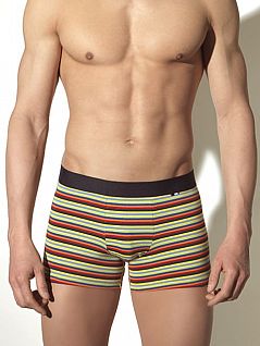 Облегающие боксеры с яркими полосками HOM 01087cM9