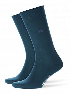 Теплосберегающие носки на мягких манжетах BURLINGTON 21007 Leeds SO Зеленый 7387