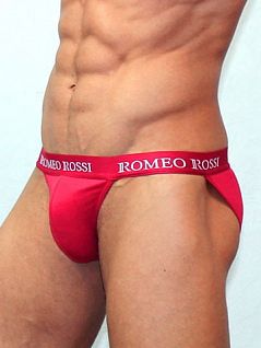 Красные мужские трусы танга Romeo Rossi Tanga R3001-8