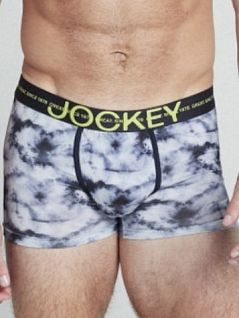 Шелковистые боксеры с узором синего цвета JOCKEY 1906222c498
