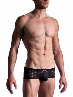 Соблазнительные брифы с современным дизайном черного цвета Manstore 211827c8000