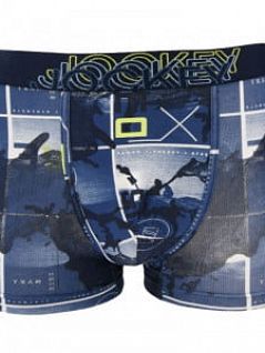 Боксеры из шелковистого модала Jockey 193163H (муж.) Синий 463