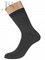 Хлопковые носки из эластичного хлопка Omsa JSCOMFORT 301 (5 пар) grigio melange oms
