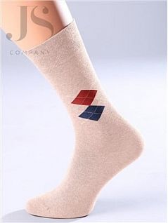 Комфортные носки с широкой резинкой сверху Giulia JSCOMFORT MELANGE 01 (5 пар) panna melange gul